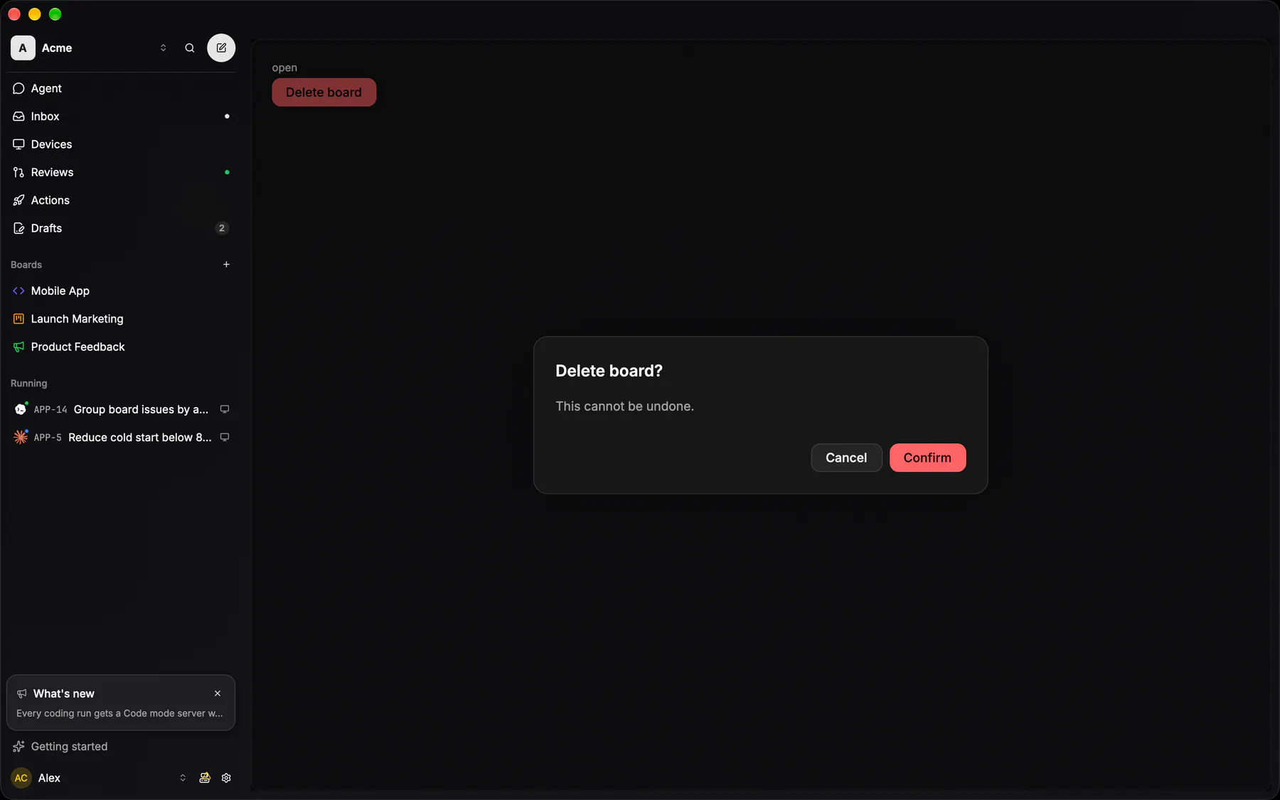 AlertDialog rendered by the gpui renderer on Desktop