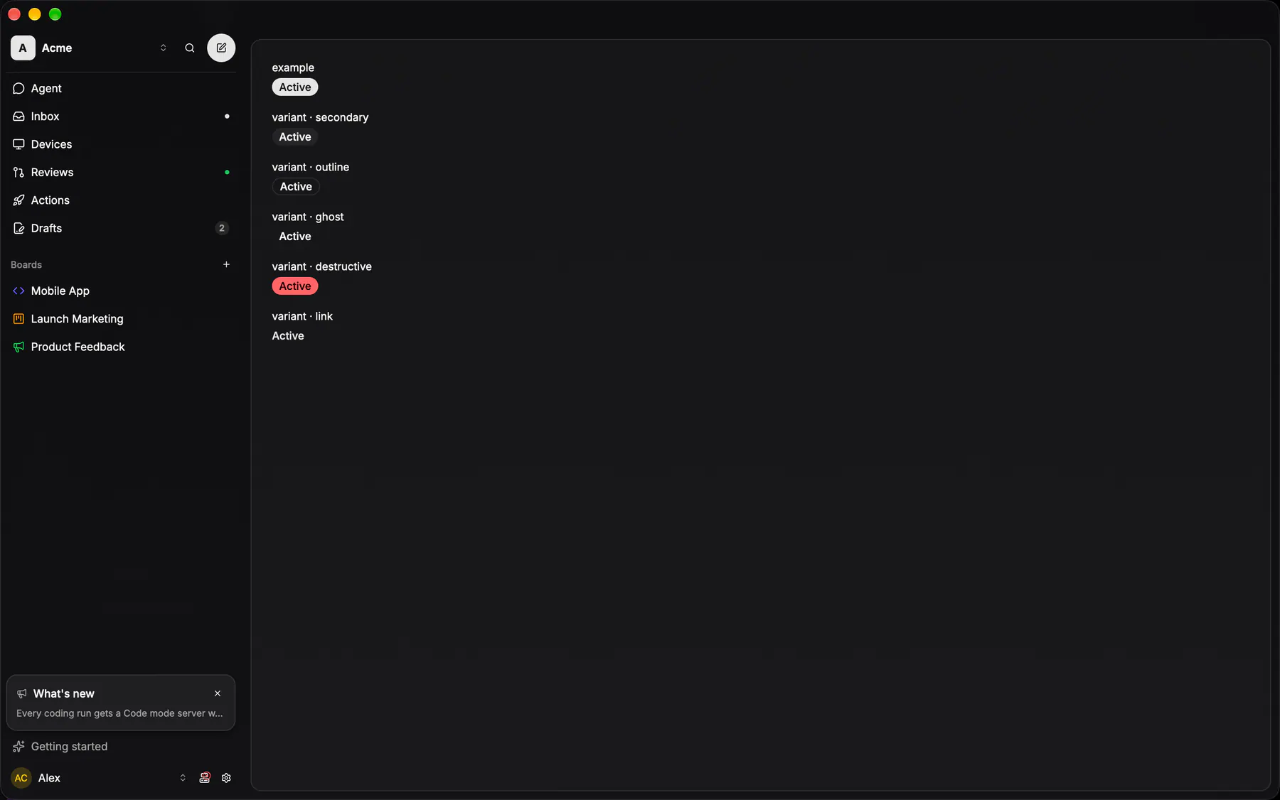 Badge rendered by the gpui renderer on Desktop