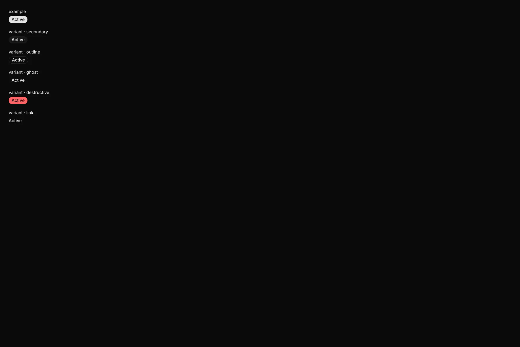 Badge rendered by the React renderer on Web