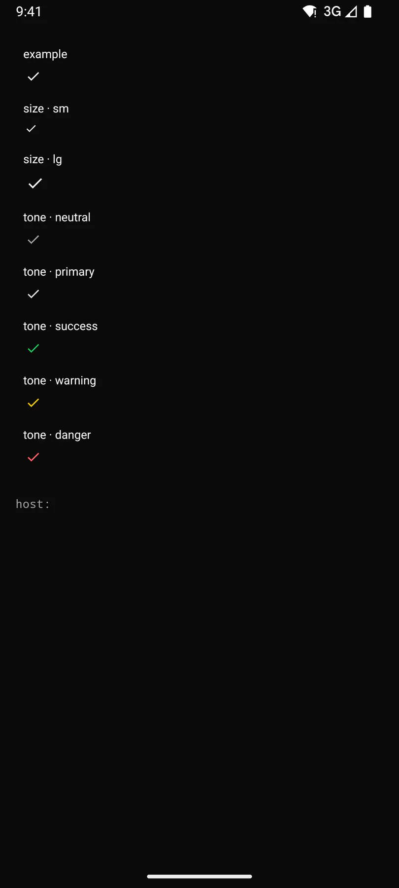 Icon rendered by the Compose renderer on Android