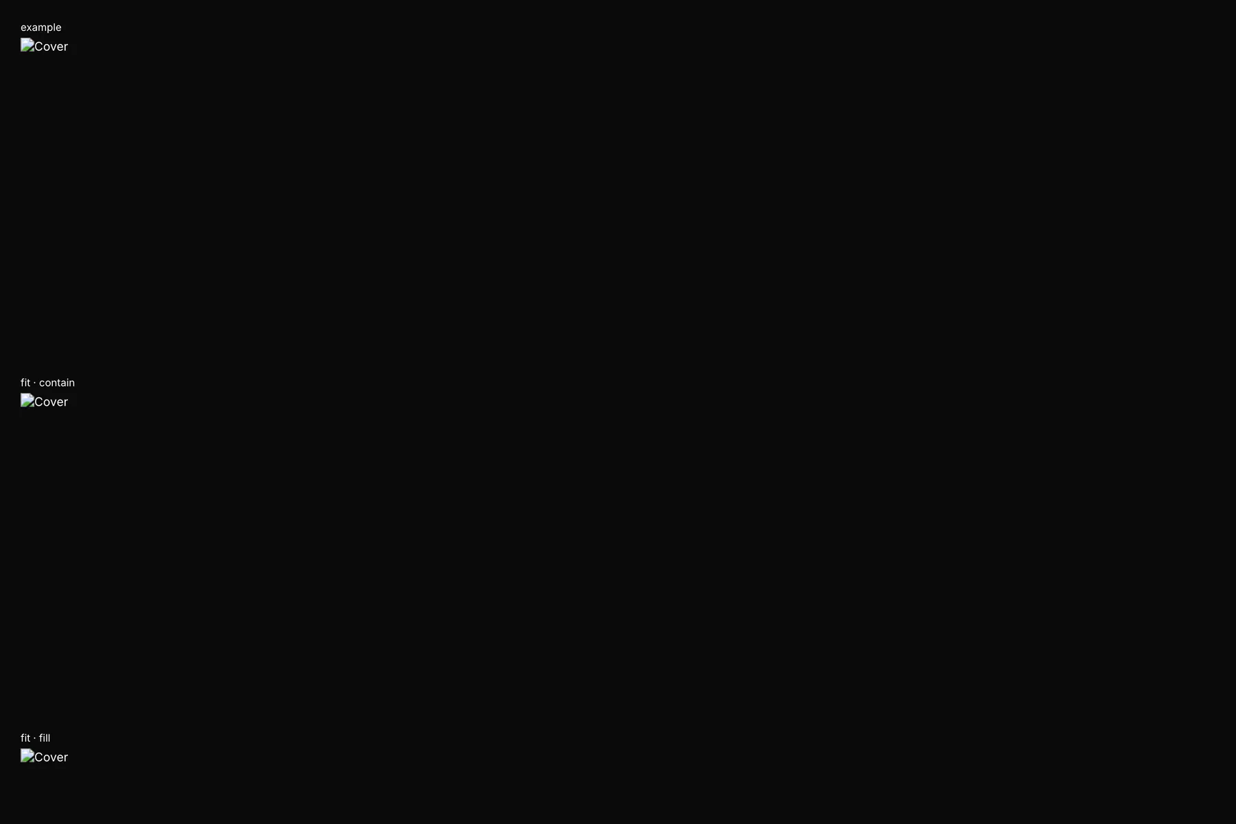 Image rendered by the React renderer on Web