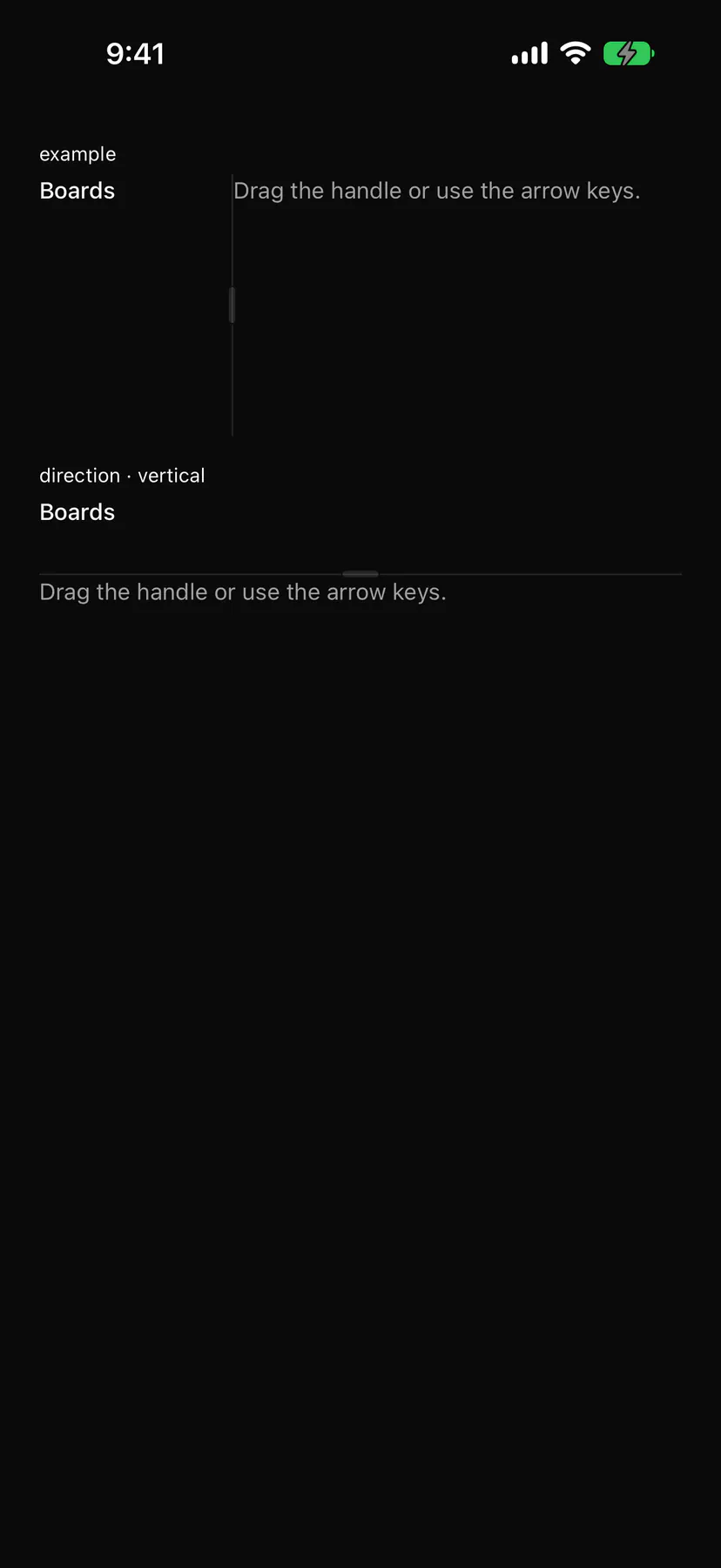 Resizable rendered by the SwiftUI renderer on iOS