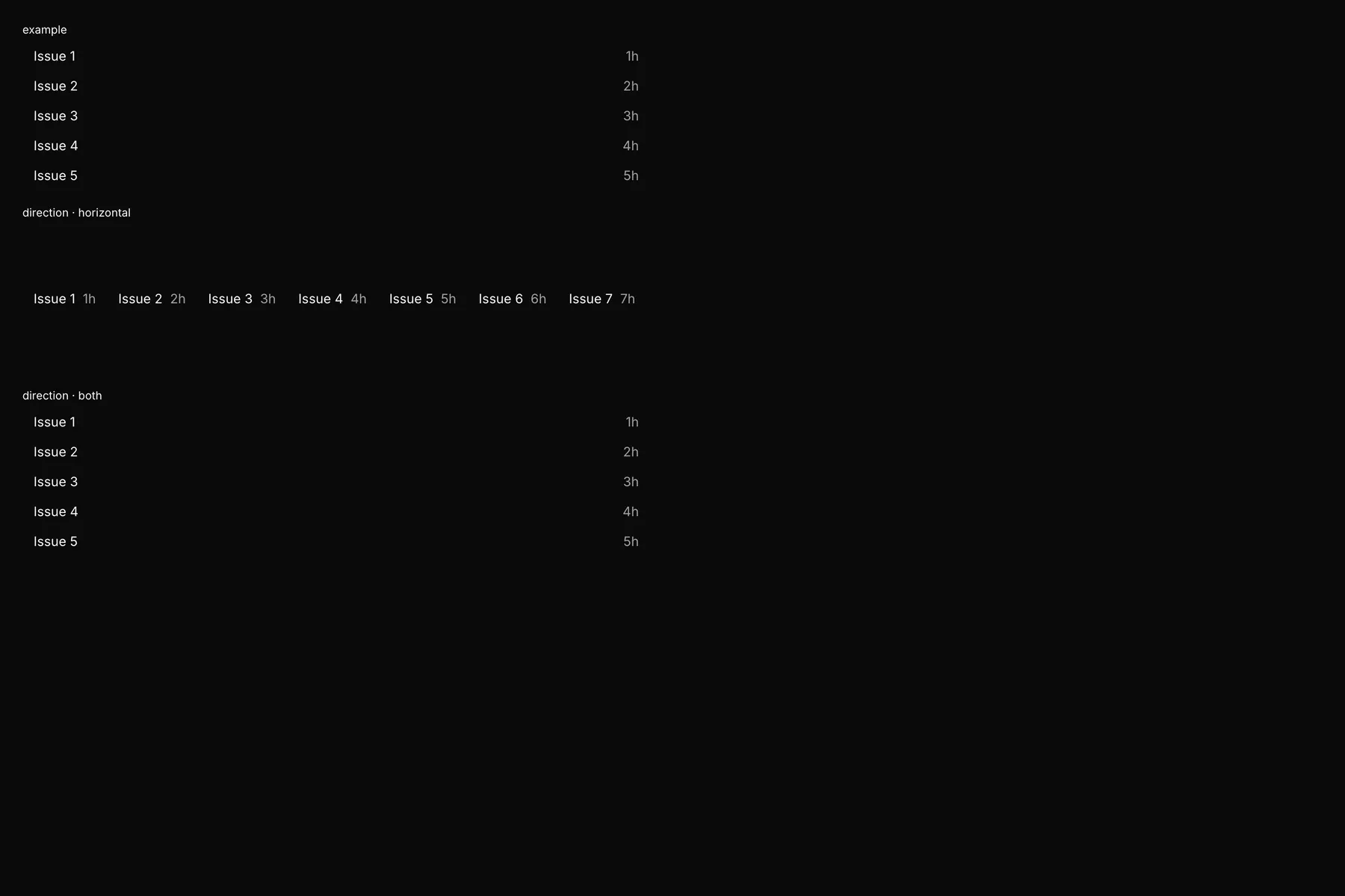 ScrollArea rendered by the React renderer on Web