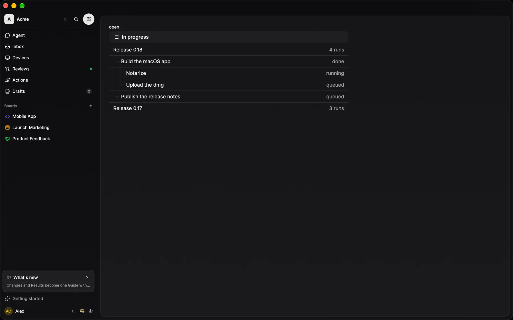 Section rendered by the gpui renderer on Desktop