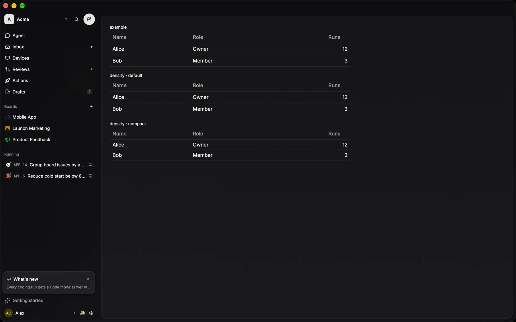 Table rendered by the gpui renderer on Desktop