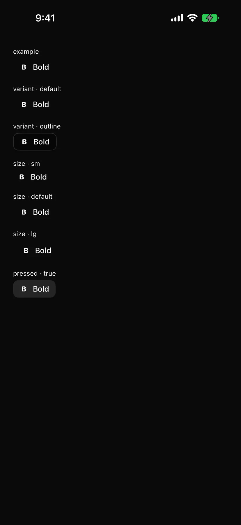 Toggle rendered by the SwiftUI renderer on iOS