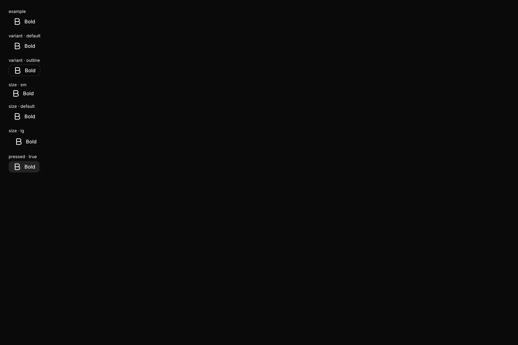 Toggle rendered by the React renderer on Web